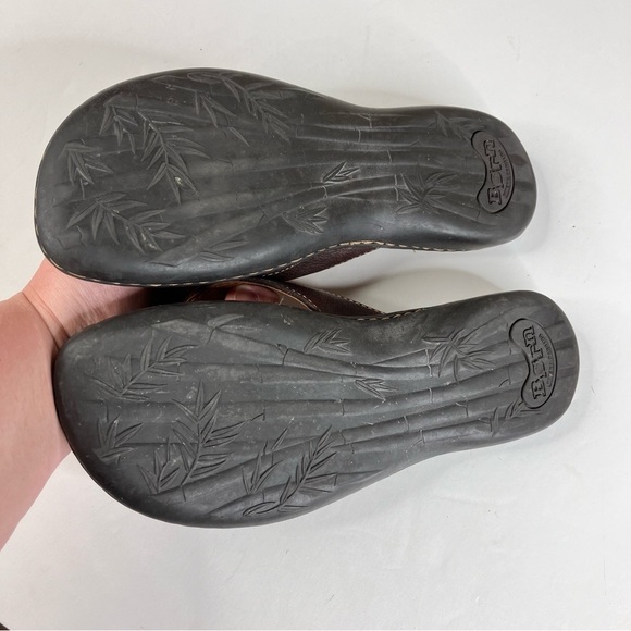 Born leather flip flops size 8 - Picture 6 of 7
